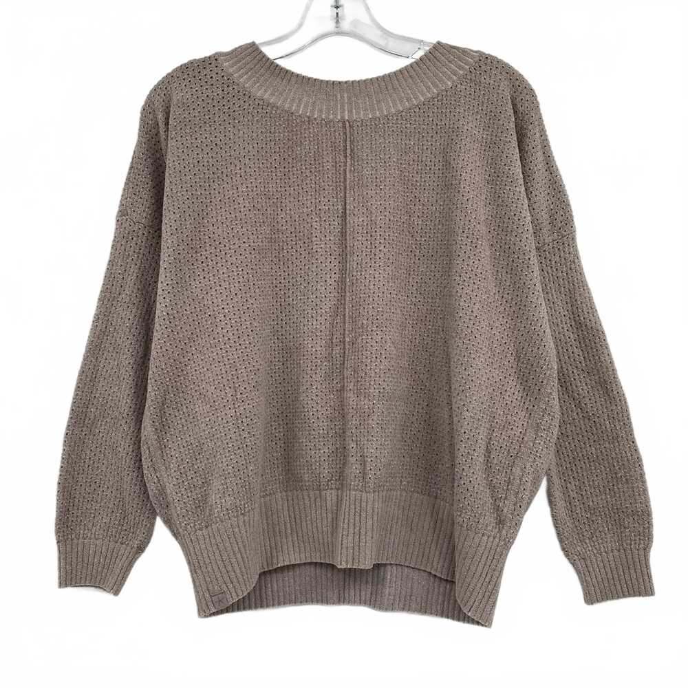 Barefoot Dreams Beige CozyChic Ultra Lite Knit Sweater | Womens M